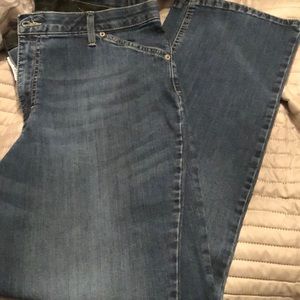 Meronza Sz 18W comfort no Gap waistband jeans